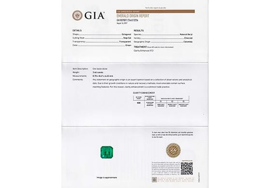 GIA（米国宝石学会）